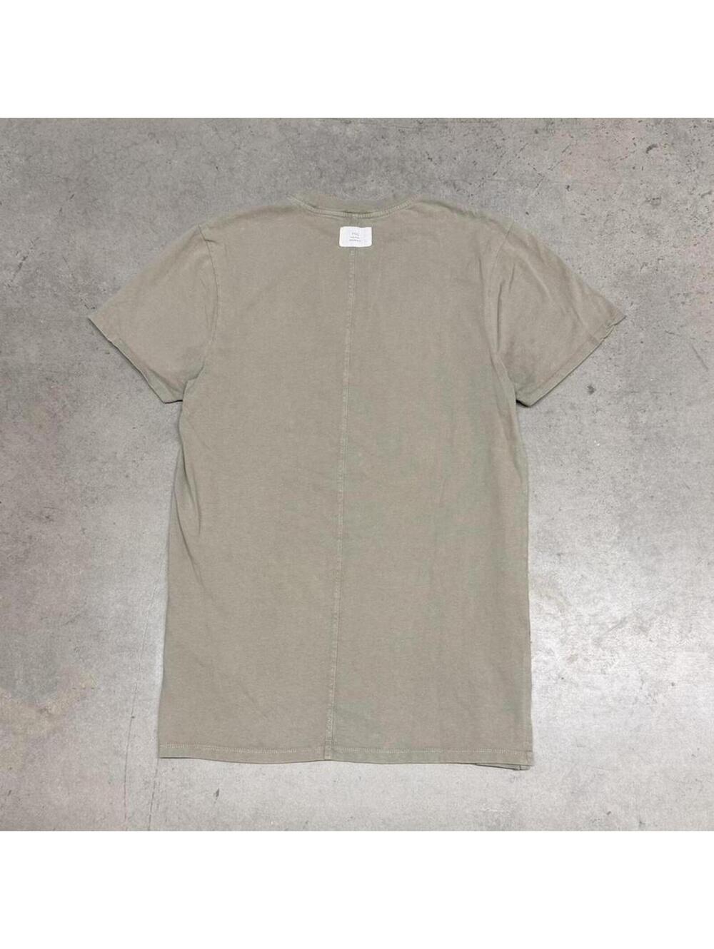 Fear Of God ESSENTIALS T Shirt Mens Medium Washed Khaki Elongated Layering